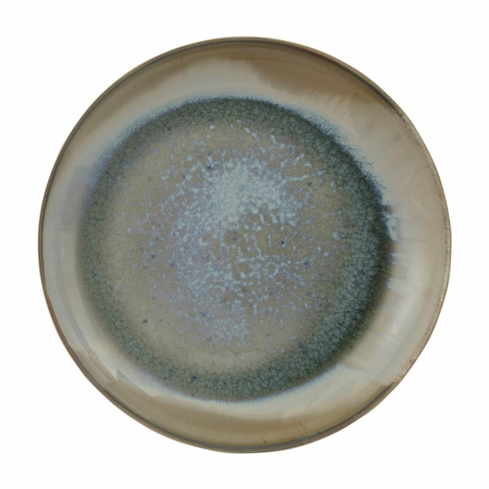 Heather Serving Plate Ø35 cm - Set of 4 - Green