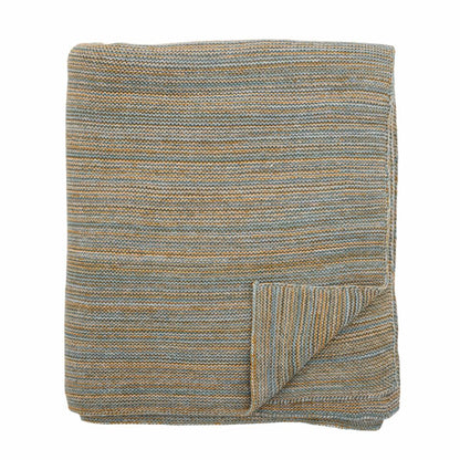 Methill Throw 150x125 cm - Blue/Brown