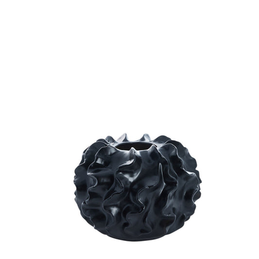 Sannia vase H20,5 cm - Black