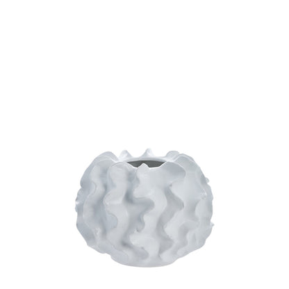 Sannia vase H20,5 cm - White