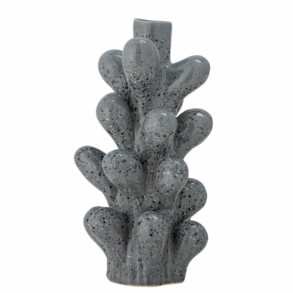 Innes Vase H36,5 cm - Grey/Blue