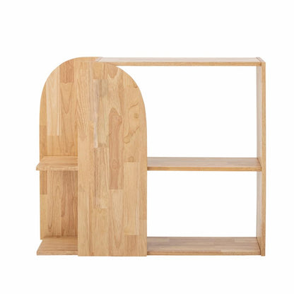 Alec Bookcase - Nature / Rubberwood