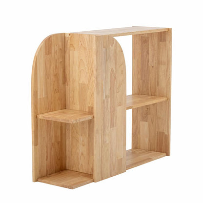 Alec Bookcase - Nature / Rubberwood