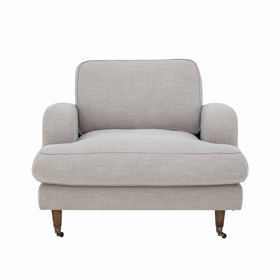 Augusta Lounge Chair - Linen