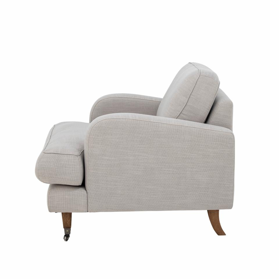 Augusta Lounge Chair - Linen