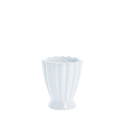 Shenella flower pot Ø10 cm - white