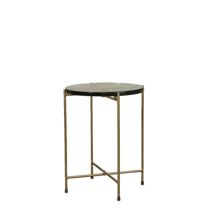 Marla side table Ø37 cm - smoke