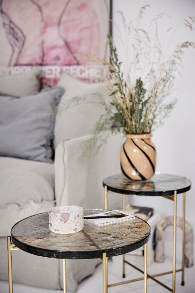 Marla side table Ø37 cm - smoke