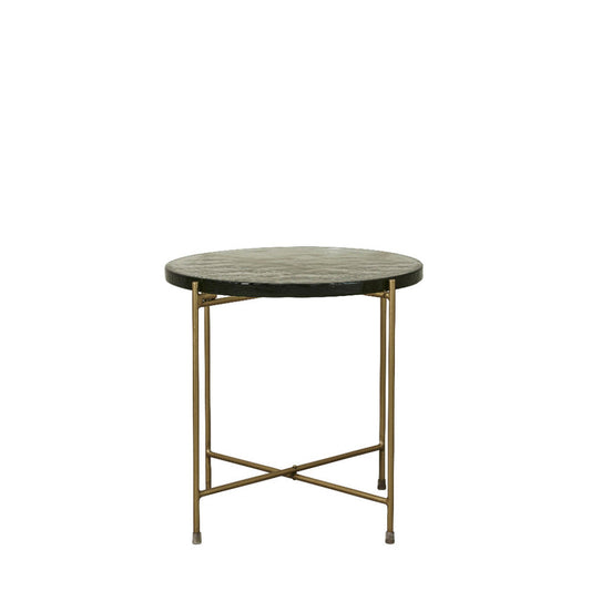 Marla side table Ø45 cm - smoke