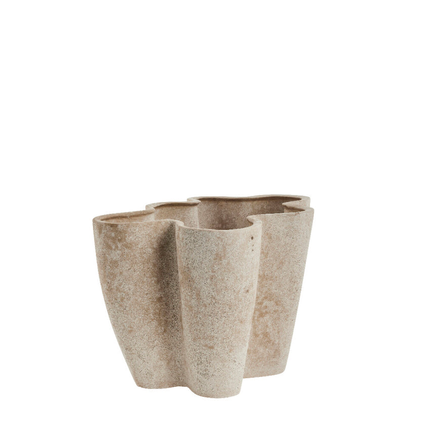 Valina flower pot H21 cm - linen