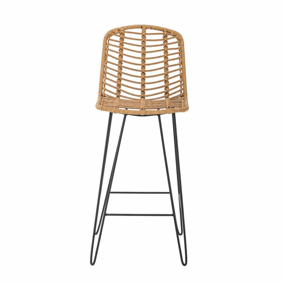 Vargas Bar Chair - Nature / Polyrattan