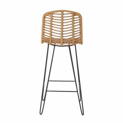 Vargas Bar Chair - Nature / Polyrattan