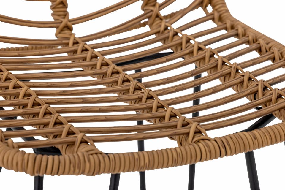 Vargas Bar Chair - Nature / Polyrattan