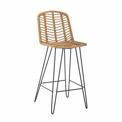 Vargas Bar Chair - Nature / Polyrattan