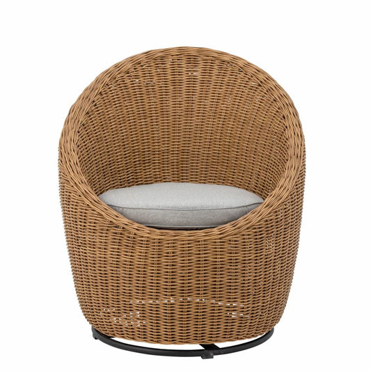 Roccas Lounge Chair - Brown / Polyrattan