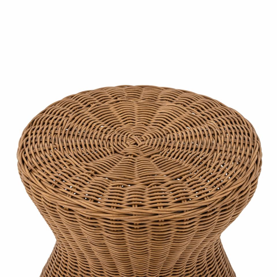 Roccas Coffee Table - Brown / Polyrattan