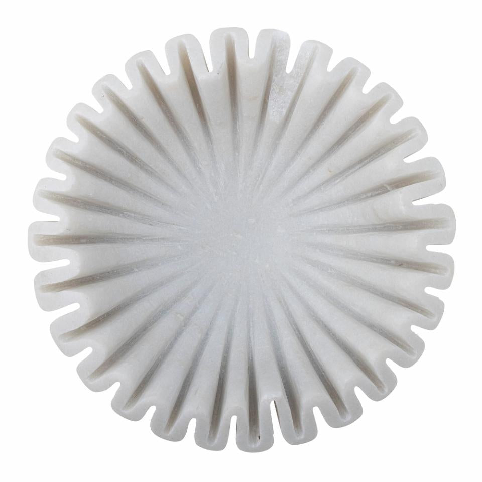 Harmonia Bowl - White / Marble