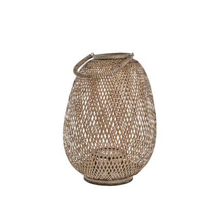 Novienne lantern H42 cm - Nature