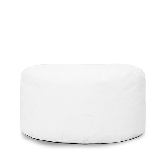 White Inner Pouf Round - Ø60