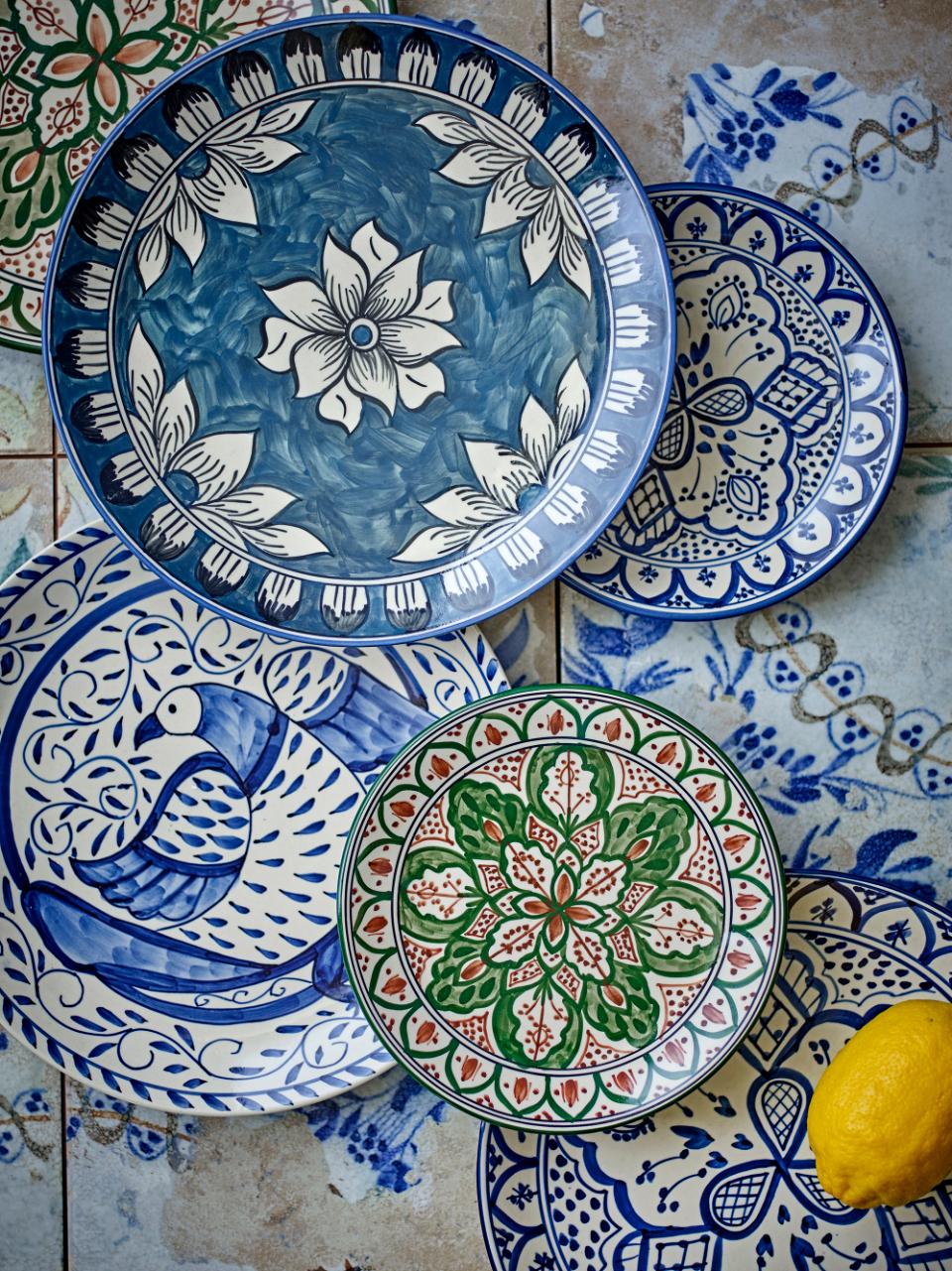 Karlie Plate Ø19 cm - Set of 4 - Green