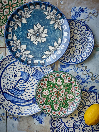 Karlie Plate Ø19 cm - Set of 4 - Blue