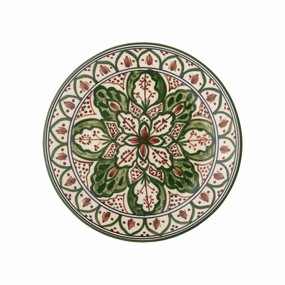 Karlie Plate Ø19 cm - Set of 4 - Green