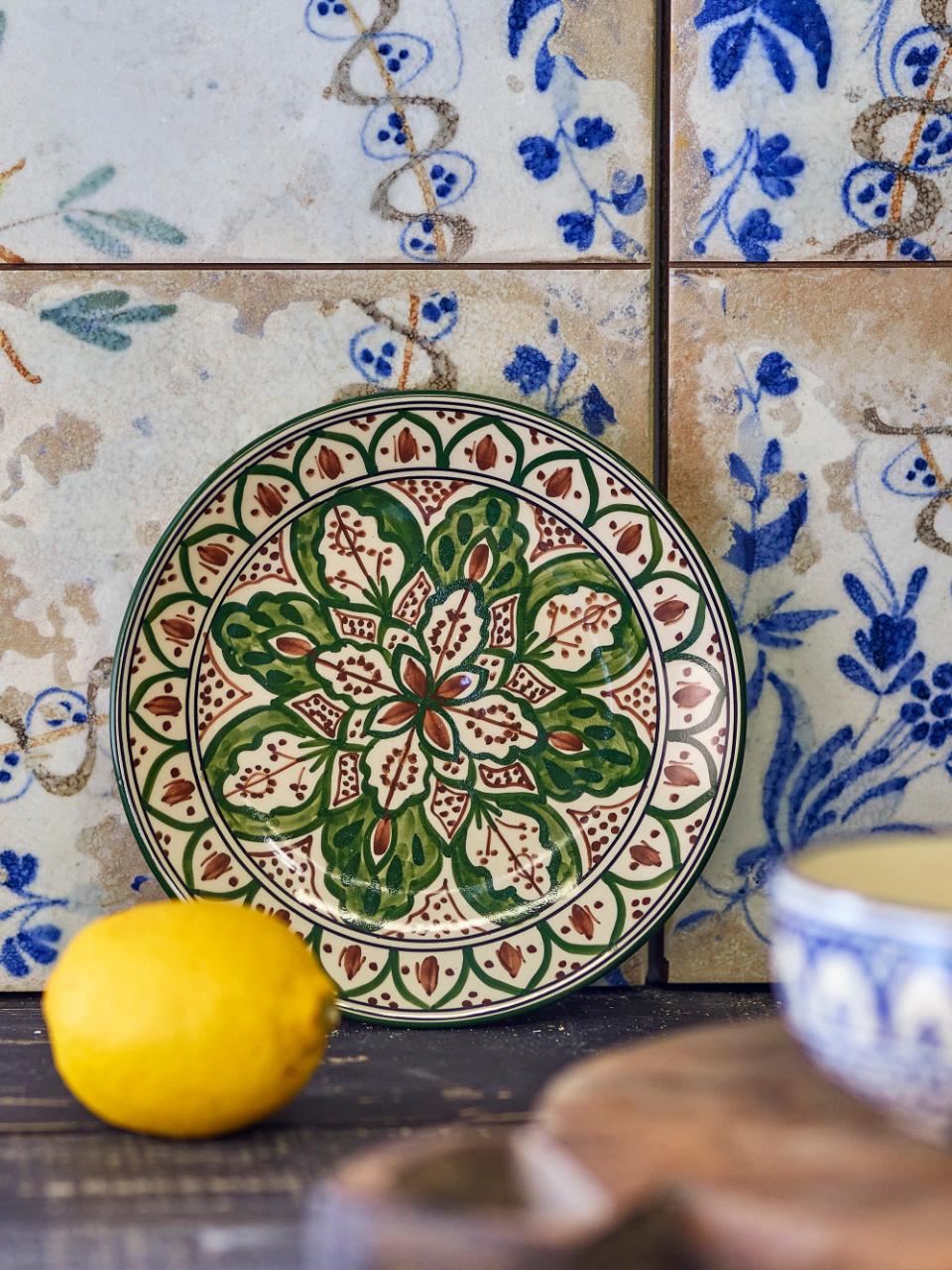 Karlie Plate Ø19 cm - Set of 4 - Green