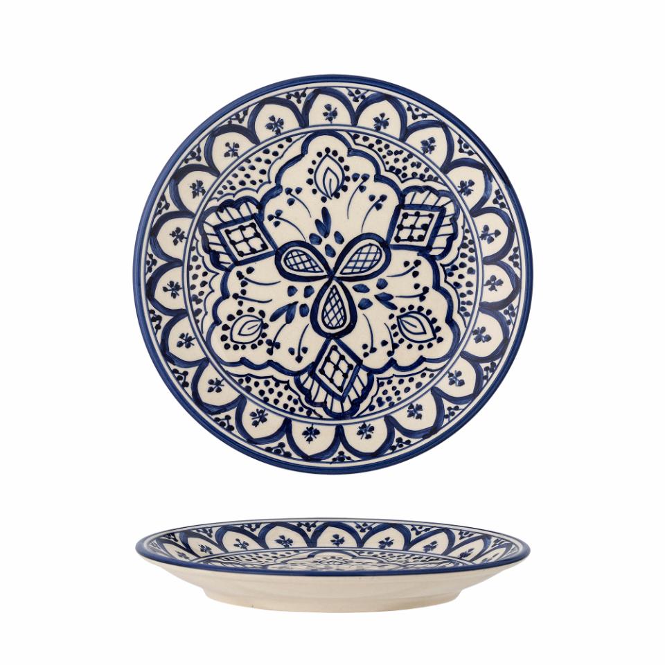 Karlie Plate Ø19 cm - Set of 4 - Blue