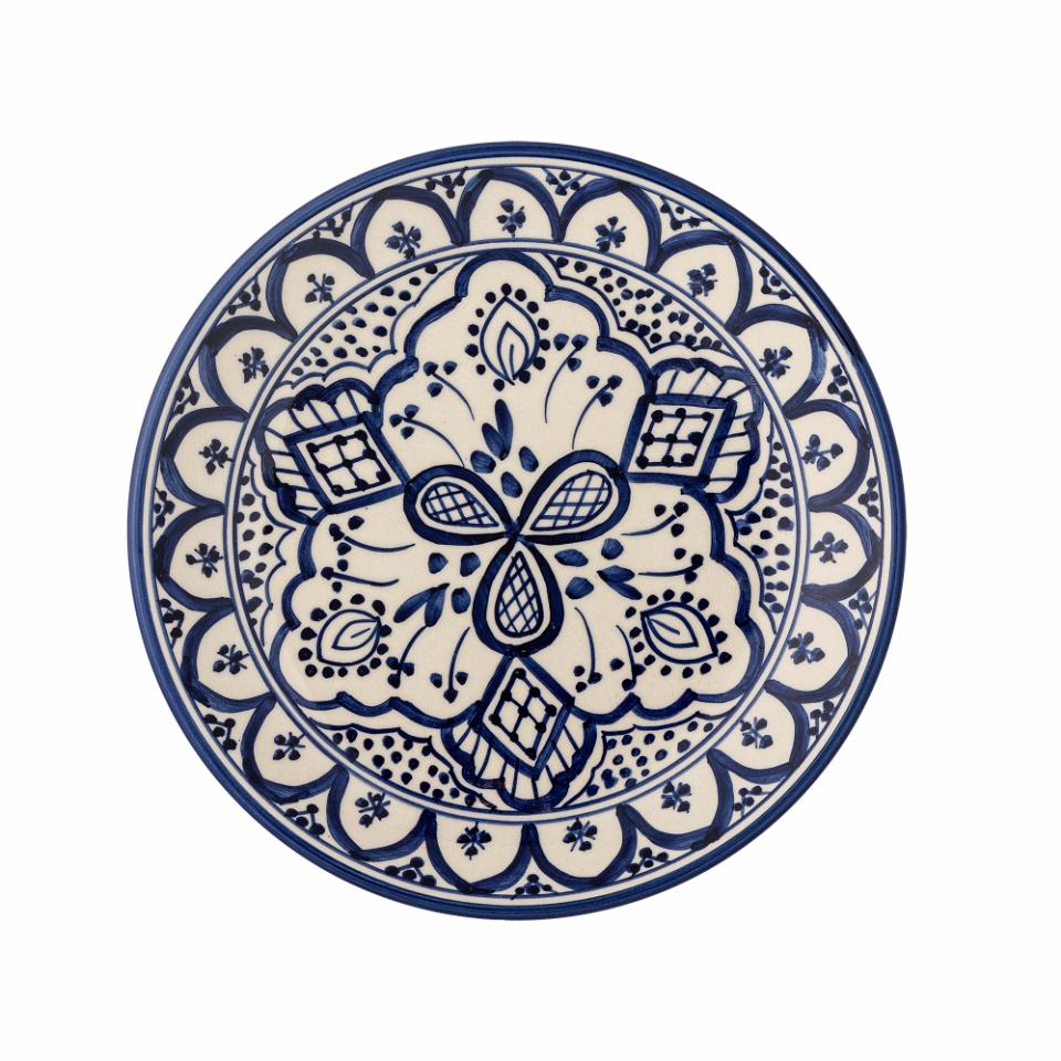 Karlie Plate Ø19 cm - Set of 4 - Blue