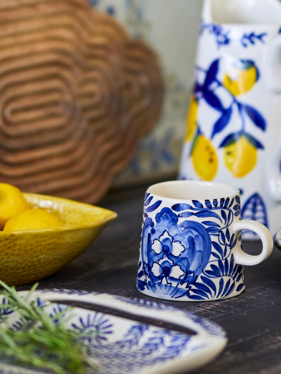 Karlie Mug 300 ml - Set of 4 - Blue
