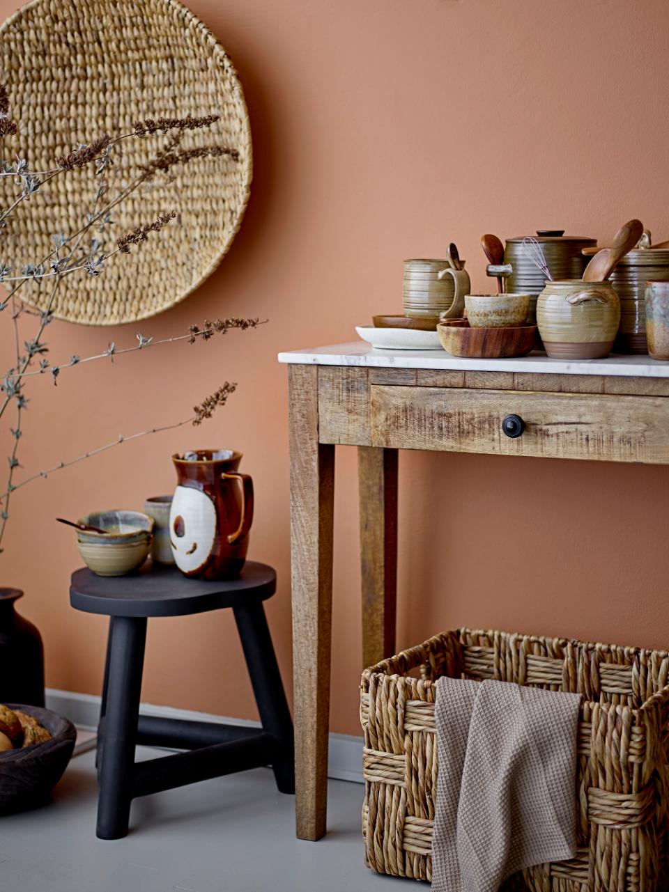 Malie Stool - Black
