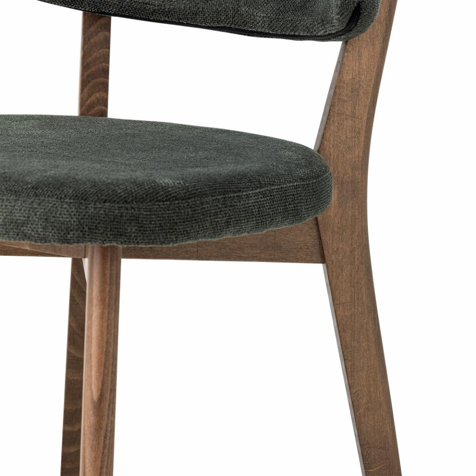 Cally Dining Chair 2pcs - Green