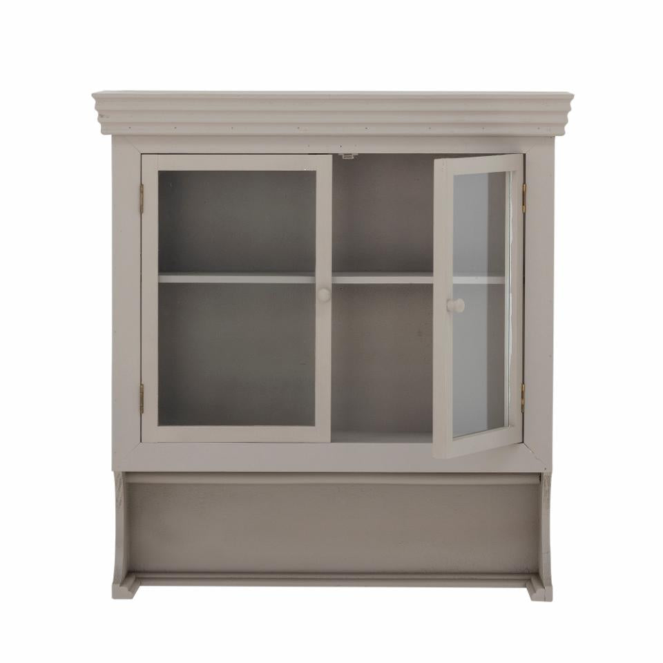 Pilu Cabinet - Grey /  Firwood