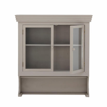 Pilu Cabinet - Grey /  Firwood