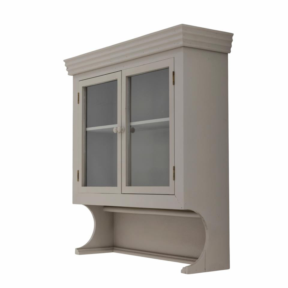 Pilu Cabinet - Grey /  Firwood