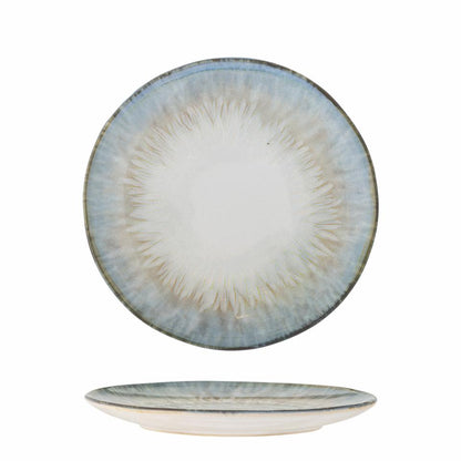 Calen Plate Ø18 cm - Set of 4 - Blue