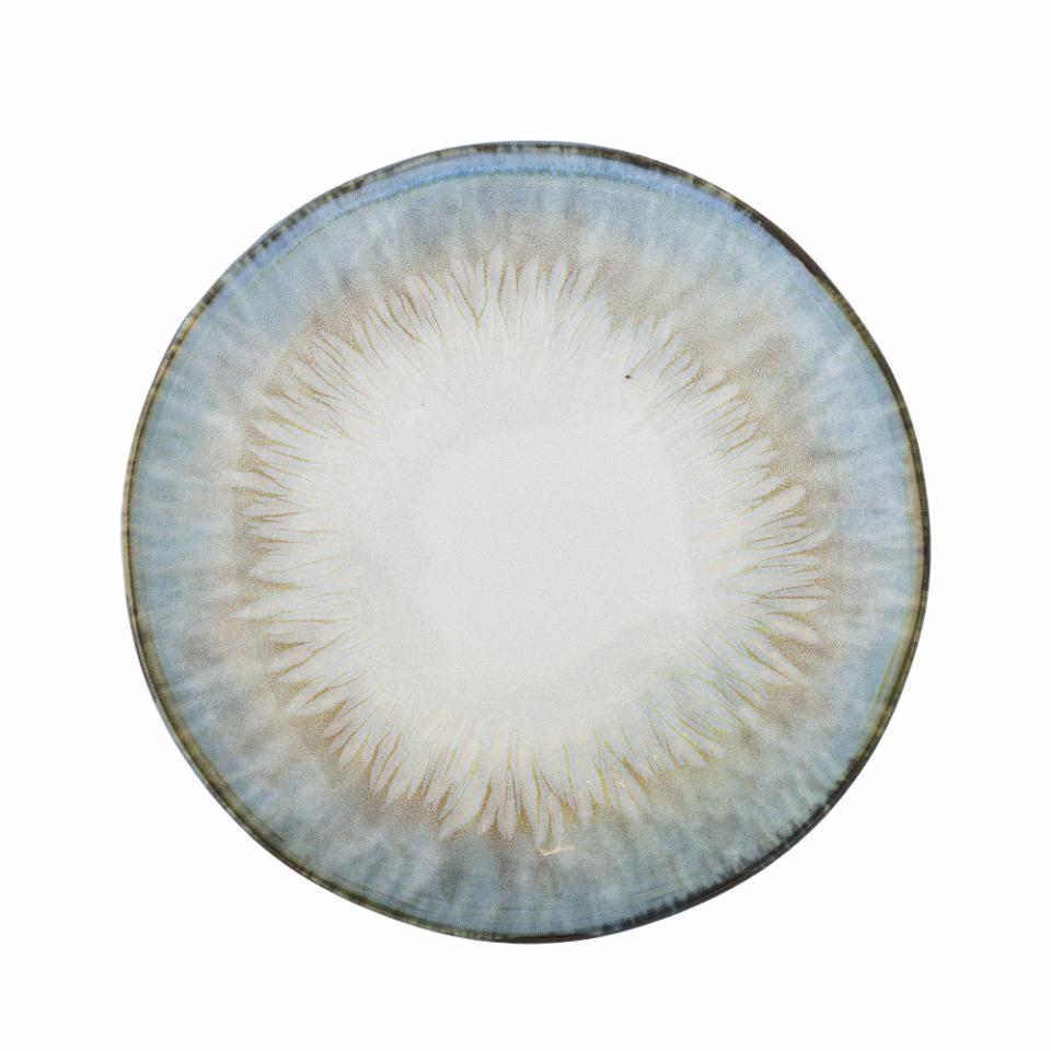 Calen Plate Ø18 cm - Set of 4 - Blue