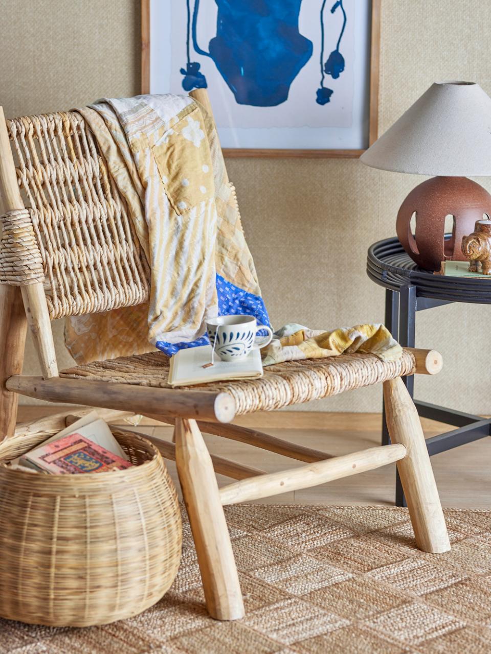 Ruthy Lounge Chair - Nature / Teak