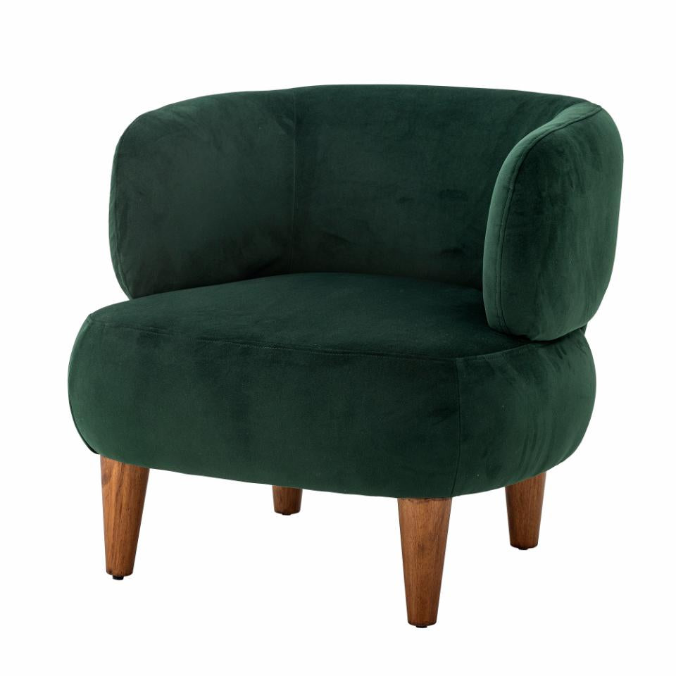 Ruperta Lounge Chair - Green
