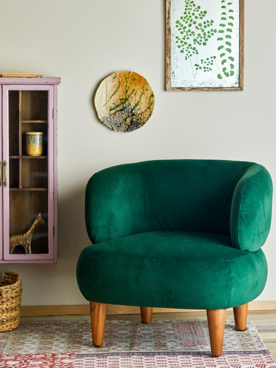 Ruperta Lounge Chair - Green