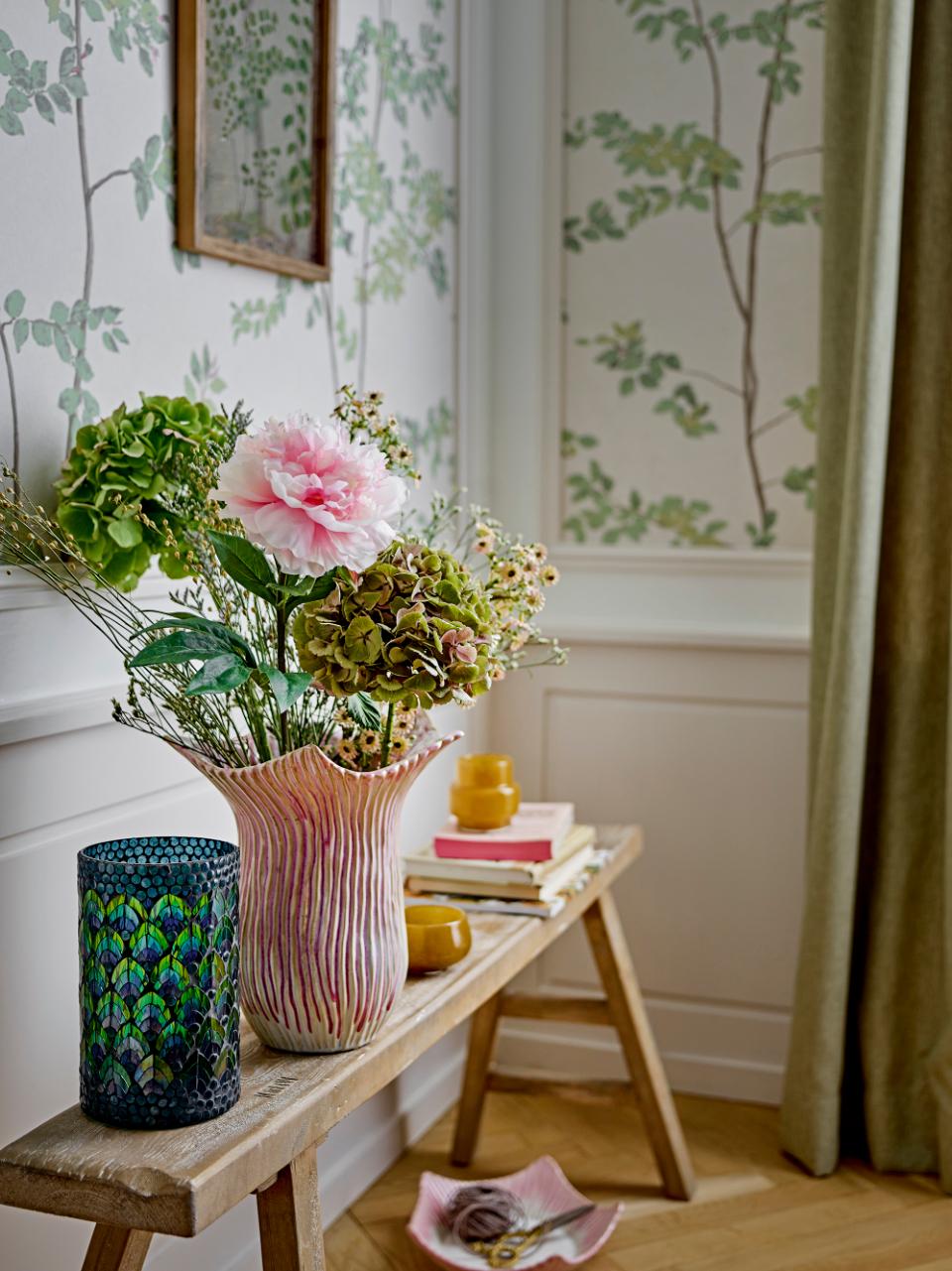 Floral Vase H29 cm - Rose