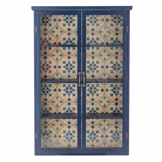 Hazem Cabinet - Blue / Firwood