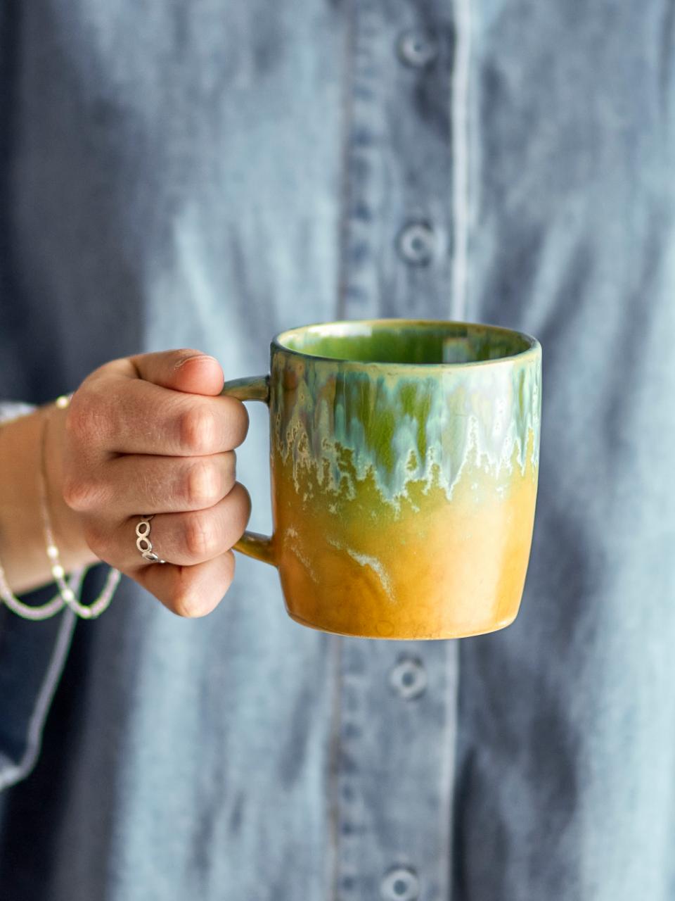 Milani Mug 400 ml - Set of 4 - Green
