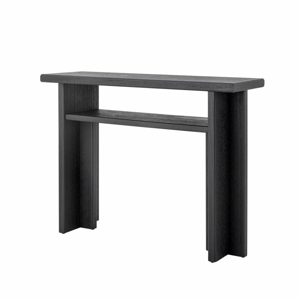 Cupa Console Table - Black / Firwood