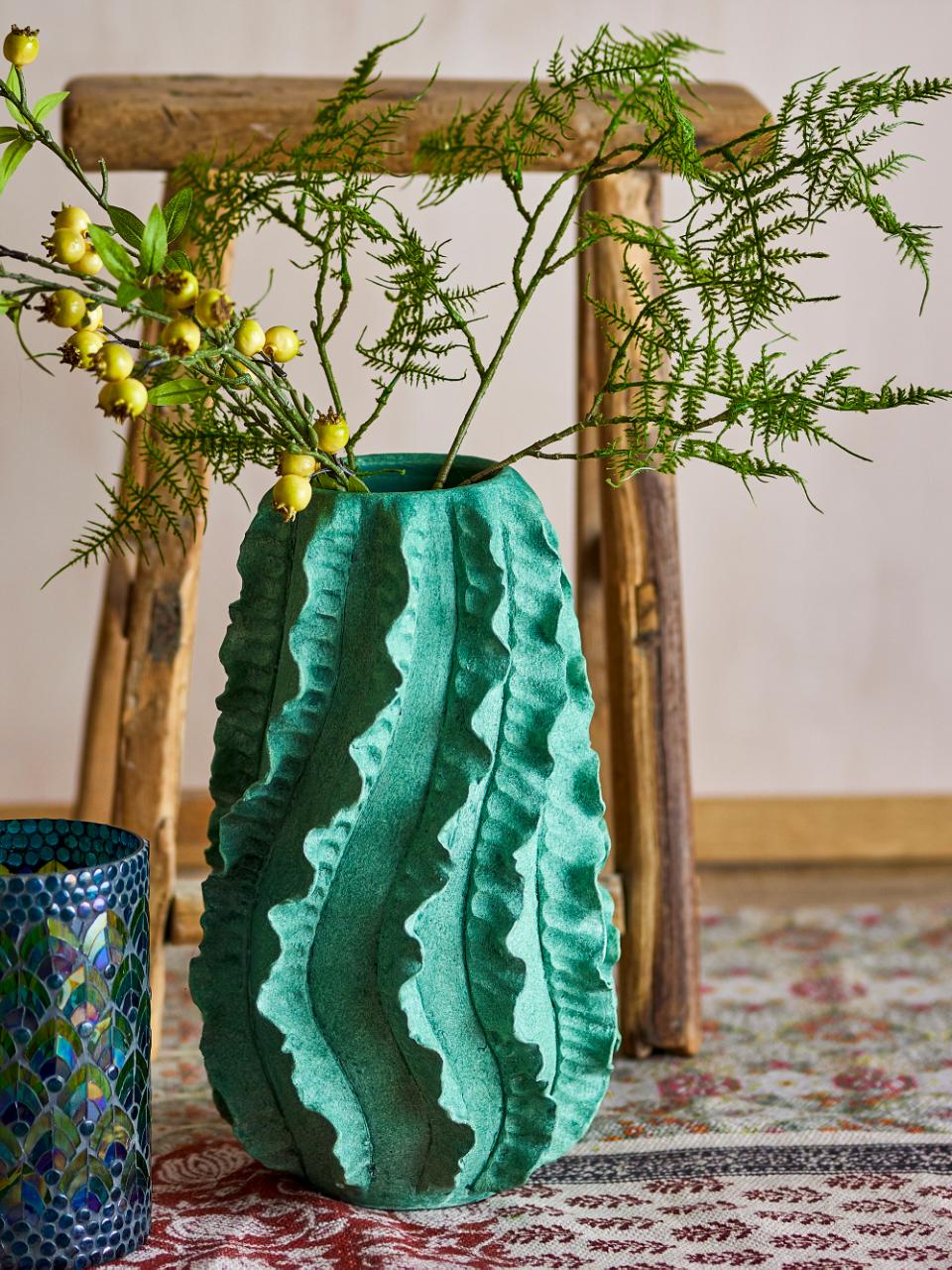 Natika Deco Vase H37 cm - Green