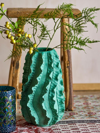 Natika Deco Vase H37 cm - Green