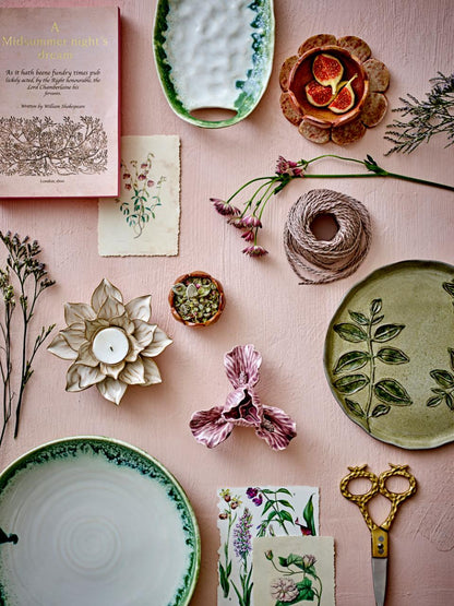 Jasper Plate - Set of 4 - Green