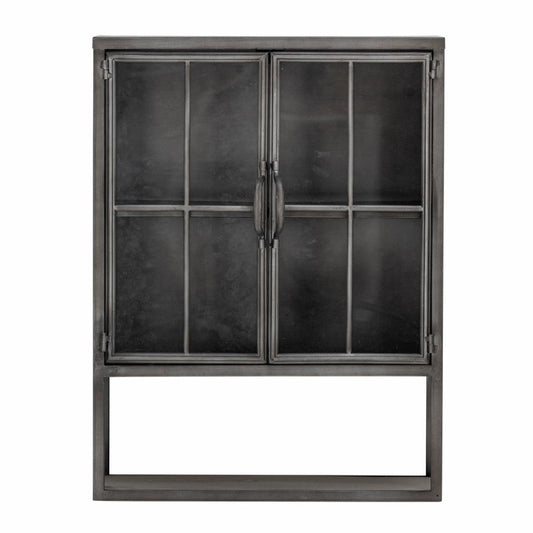 Sindre Cabinet, Black / Metal