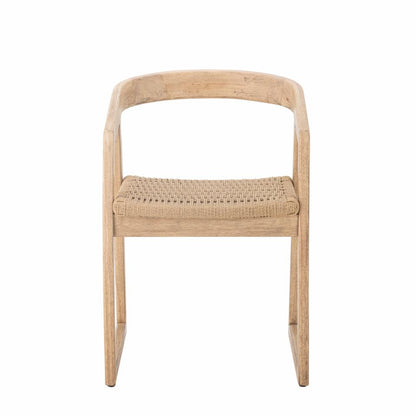 Serrone Dining Chair - Nature / Rubberwood