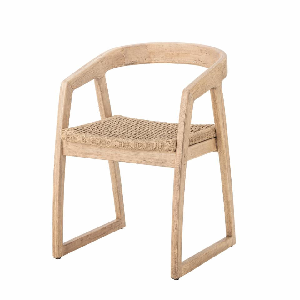 Serrone Dining Chair - Nature / Rubberwood